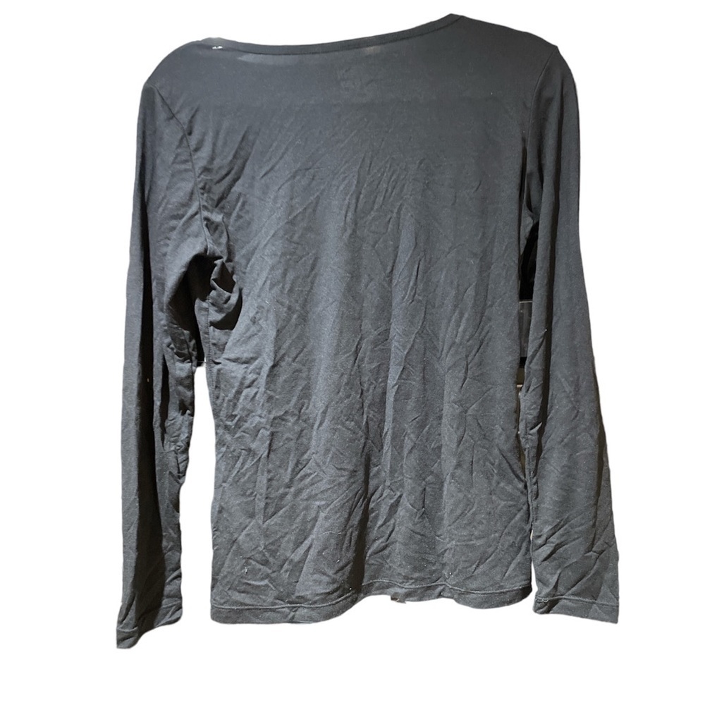 32 Degrees Heat Ladies Thermal Long sleeved Black Ladies Shirt Size Large - Picture 2 of 2